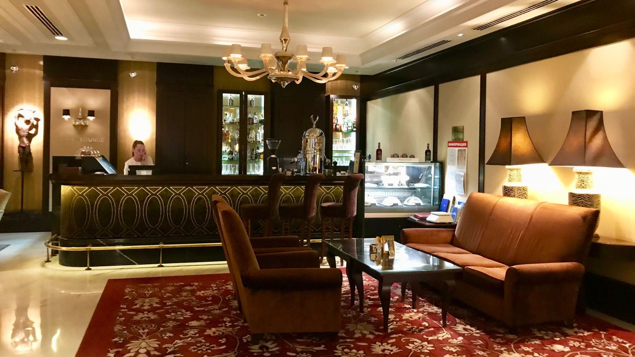 Luxushotel Baltschug Kempinski Moskau Bar und Lobby