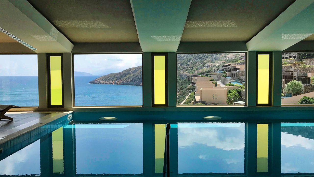 Hotel Daios Cove Kreta Innen-Pool
