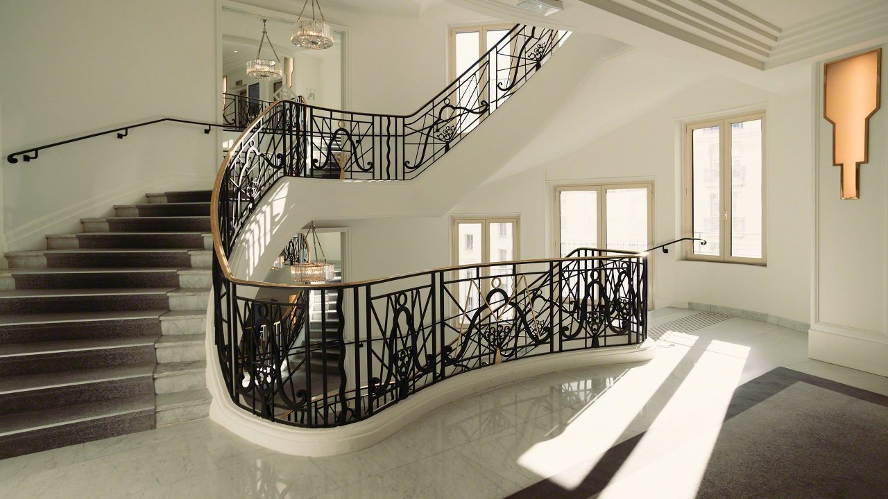Das schönste Treppenhaus dass ich kenne, ein Schmuckstück. ©Mirco Seyfert