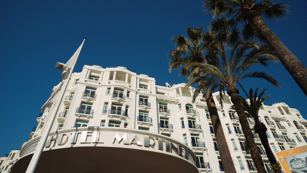 Im luxuriösen Hotel Martinez in Cannes steigen die Stars ab. ©Mirco Seyfert