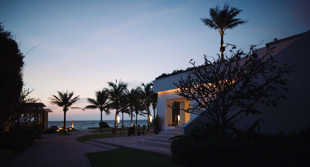 Das Resort im Sonnenuntergang ©Mirco Seyfert