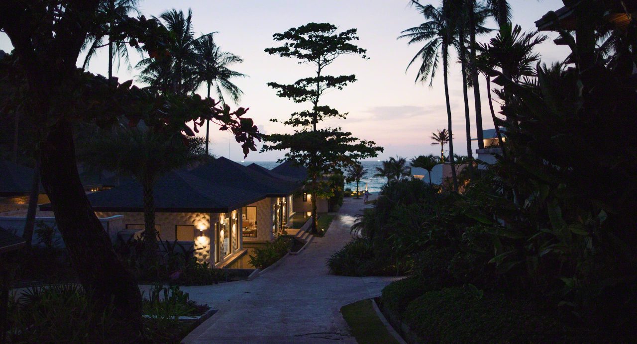 Das Resort im Sonnenuntergang ©Mirco Seyfert