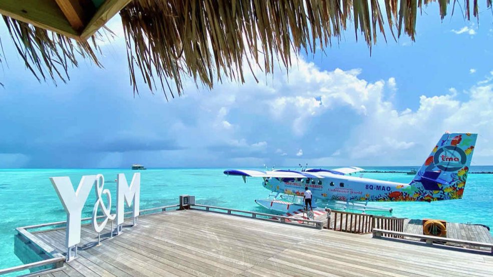 Malediven Reise You & Me by Cocoon Wasserflugzeug