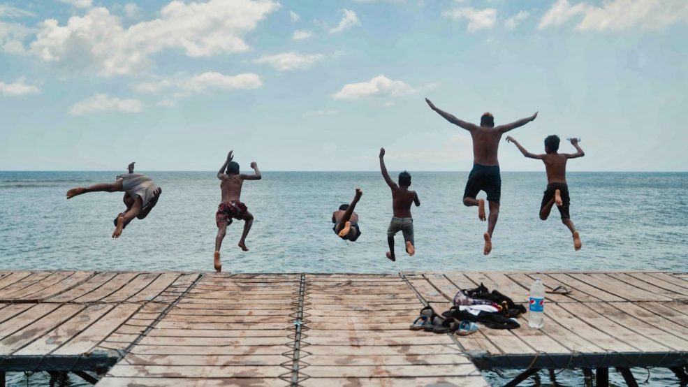 Mauritius Reisetipps und Sehenswürdigkeiten Kinder am Strand