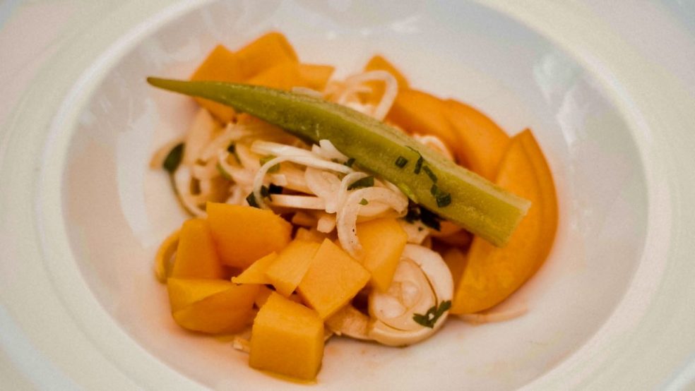Mauritius Reisetipps und Sehenswürdigkeiten Palmherz Salat mit Mango