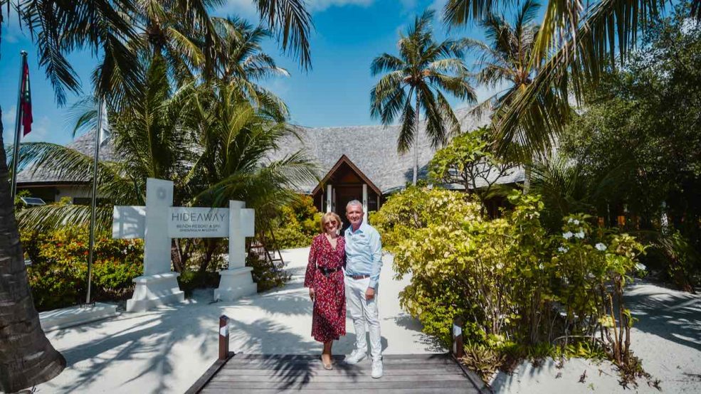 Hideaway Beach Resort & Spa Malediven Reisetipp General Manager und Svemirka Seyfert Reisebloggerin