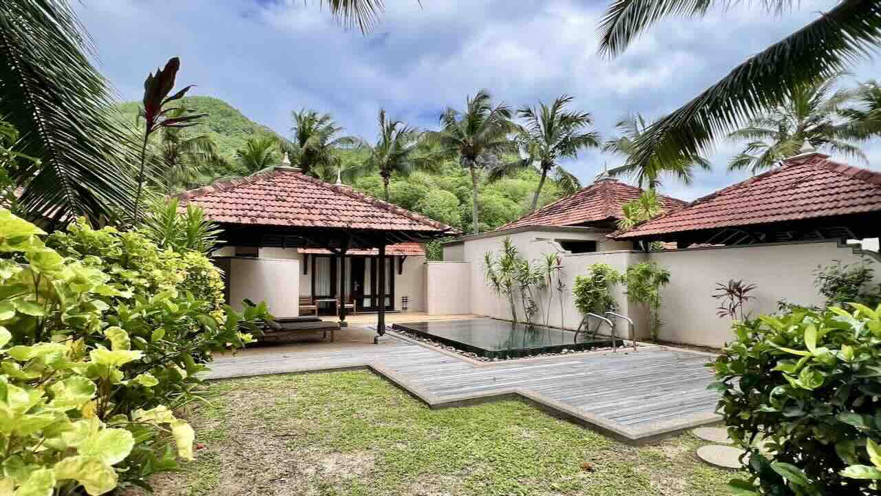 Seychellen Club Med Seychelles Reisetipps Beachvilla mit Pool