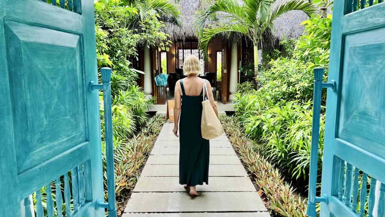 Milaidhoo Maldives Malediven Reisetipps Spa Eingang