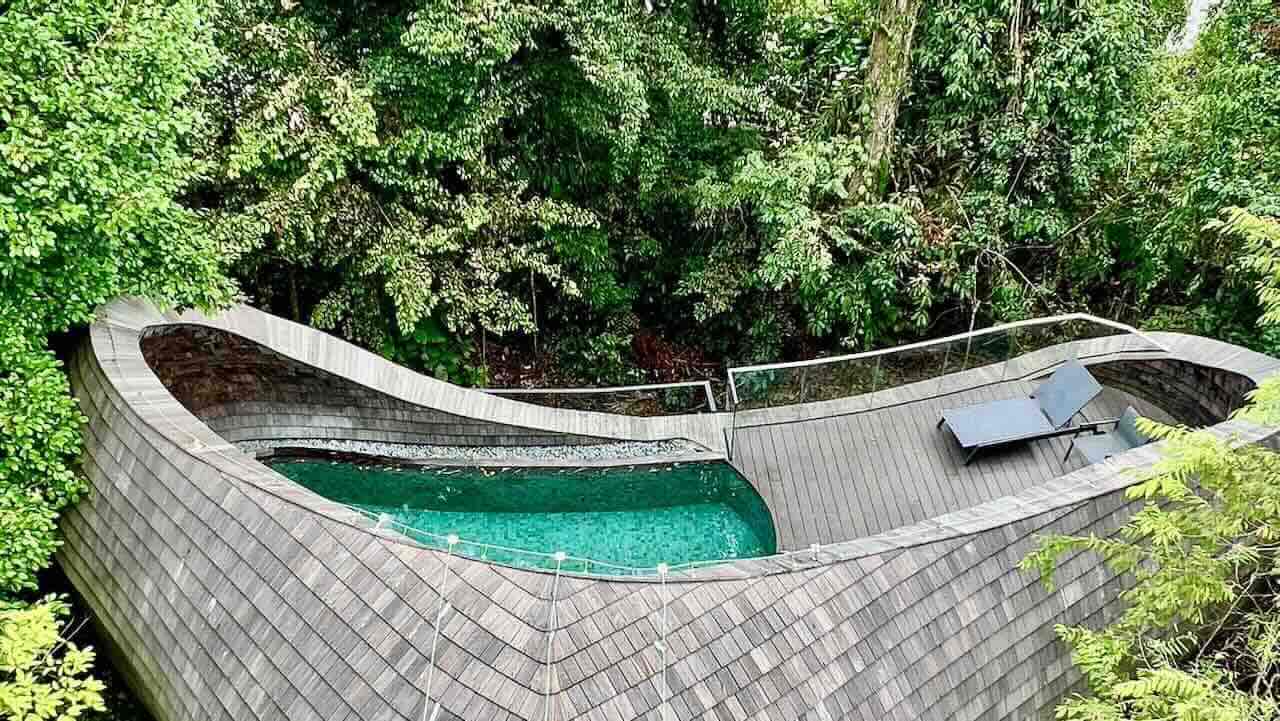Singapur Reisetipps Mandai Rainforest Resort by Banyan Tree Baumhaus Privat Pool