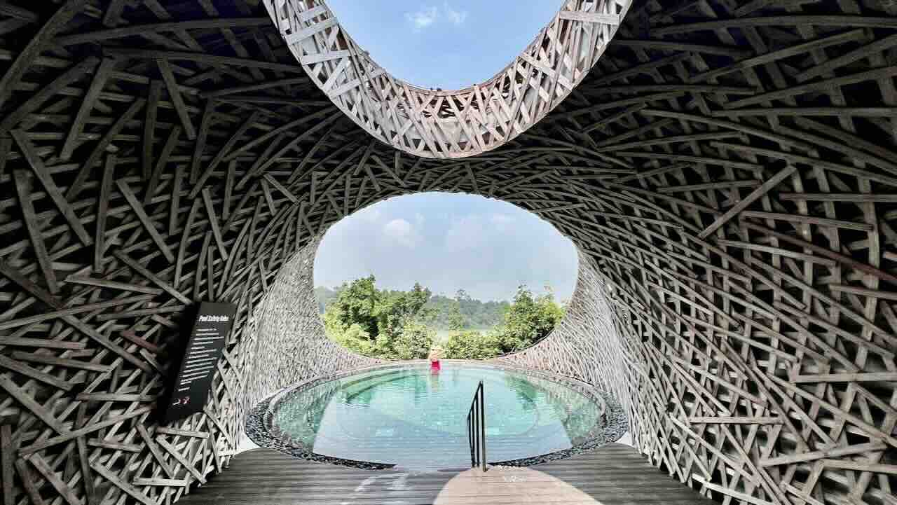 Singapur Reisetipps Mandai Rainforest Resort by Banyan Tree Privatpool Svemirka Seyfert