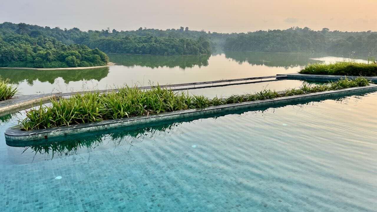 Singapur Reisetipps Mandai Rainforest Resort by Banyan Tree Rooftop Pool
